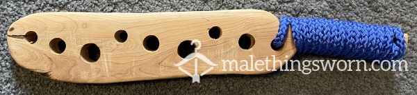 ~ Hand Crafted Paddle ~