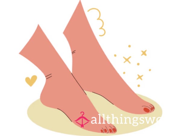 Hand-written Foot Sign🥵👣
