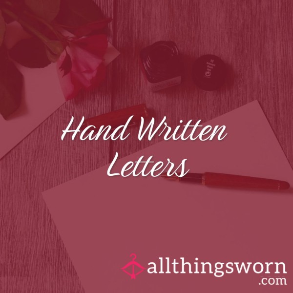 Hand Written Letters