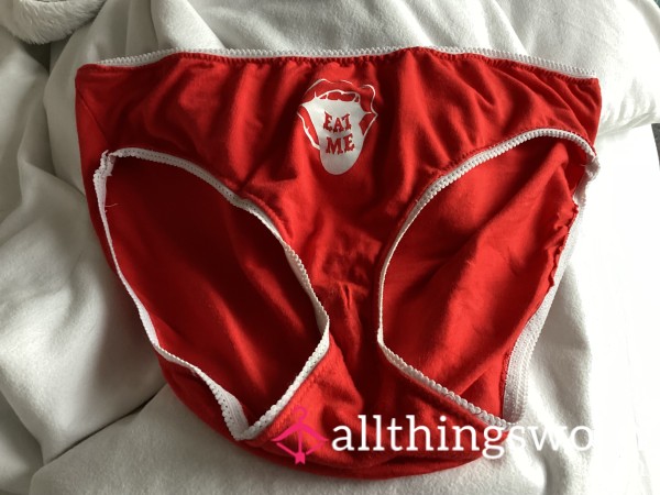 Handmade C*m Filled Knickers