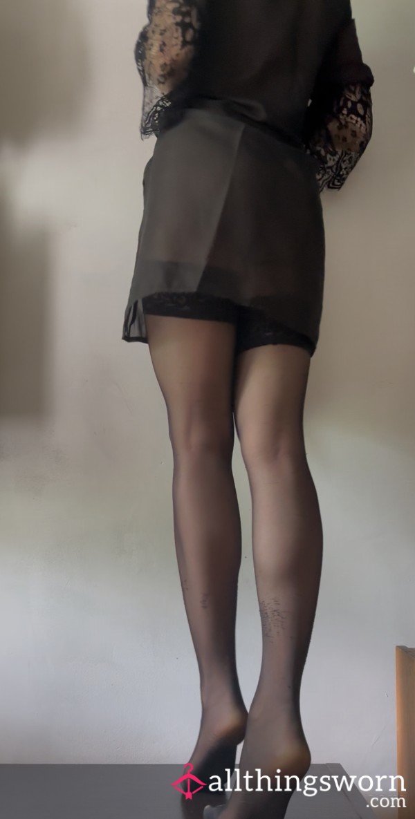 My Favorite Black Stockings — Torn After A Wild Night 💋
