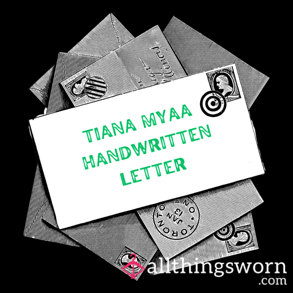 HANDWRITTEN LETTER