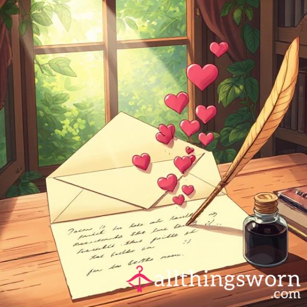 💌 Handwritten Love Letters 💌