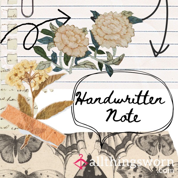 Handwritten Notes