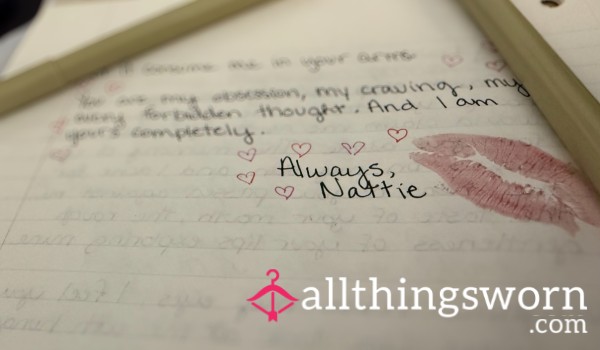 Handwritten Sensual Love Letter 💌