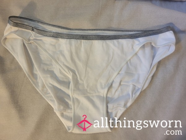 Hanes Cotton, White Bikini: My Favorite Workout Panties
