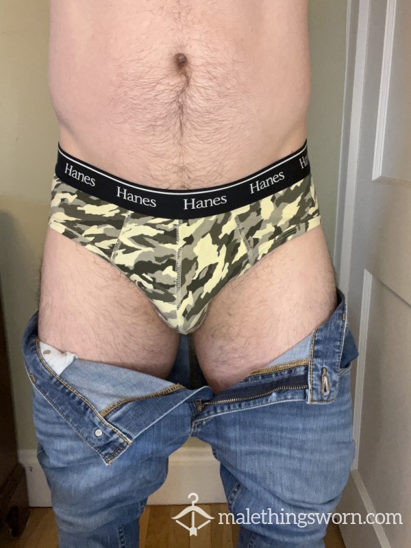 Hanes Briefs - XL Camo