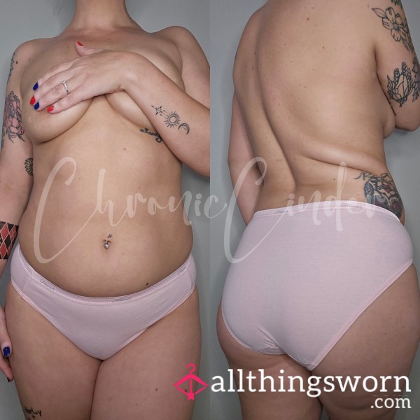 Hanes Pink Cotton Fullback