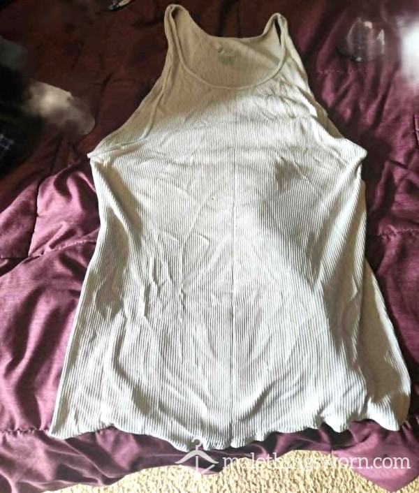 Hanes White Tank Top Size XL
