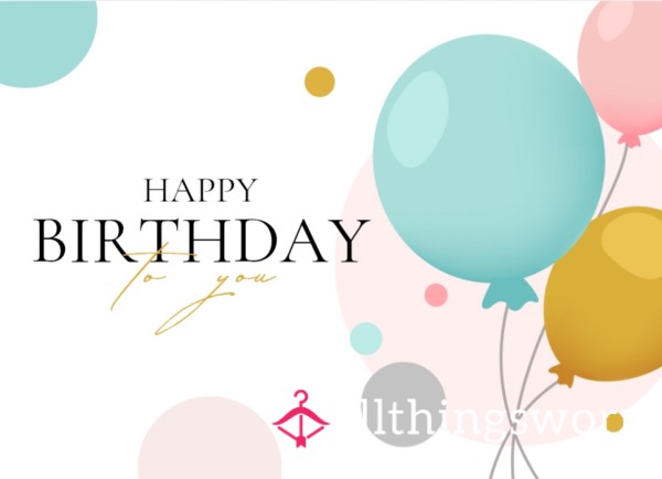 🎂✨ Happy Birthday, You Naughty Thing! ✨🎂