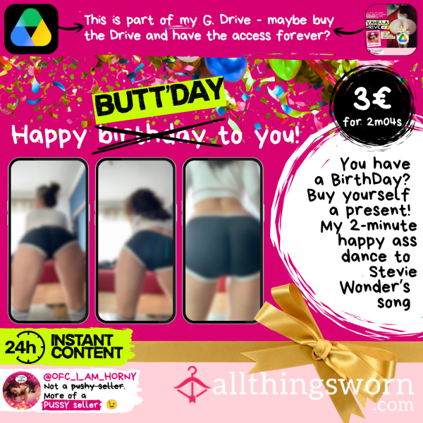 Happy Bu*t'day For Your Birthday! (happy A** Dance + Twerk)