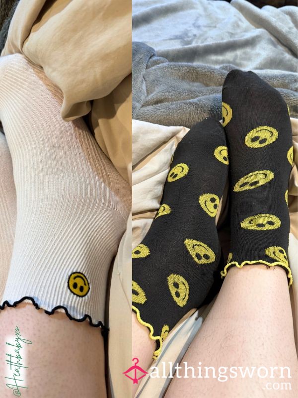 Happy Days Ruffled Socks