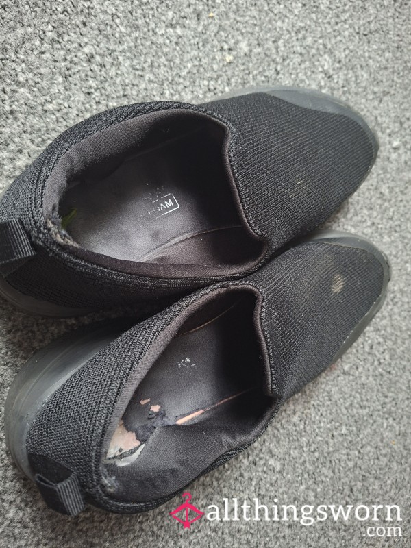 Hardworking Nurse Shoes, Worn For Hours Daily