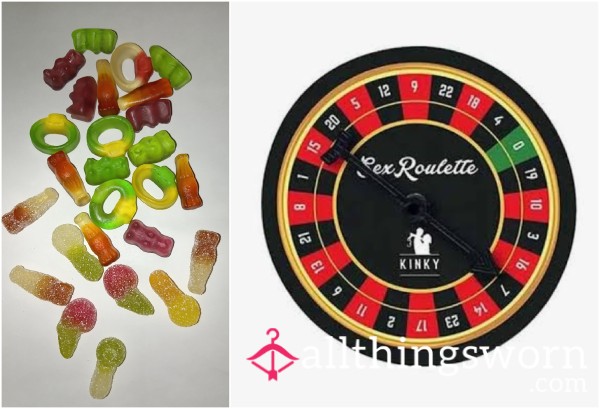 💋,🍑, 🐱,👠, 🍋,💪 Sweet Roulette