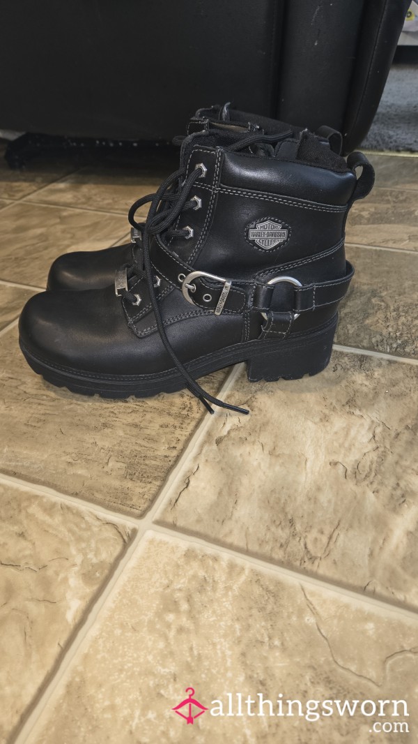 🏍🧡 Harley-Davidson Riding Boots 🧡🏍