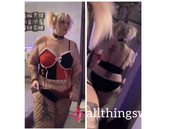 Harley Quinn Plus Size S**y Costume