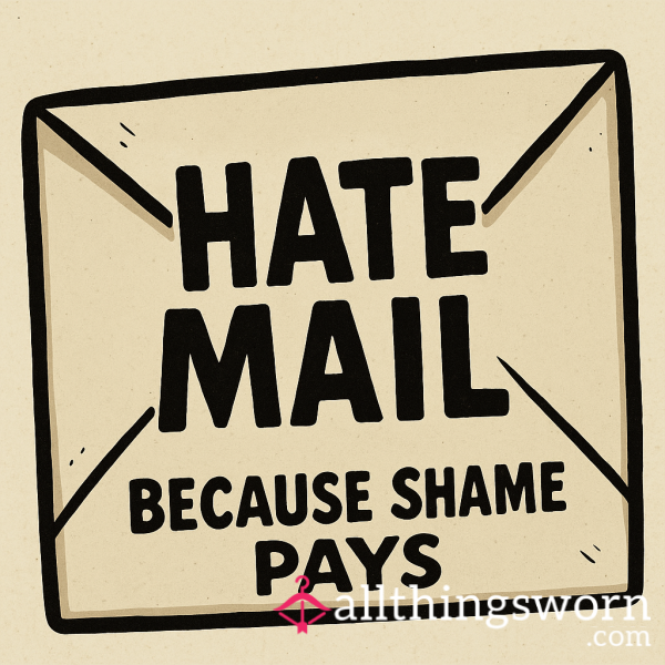 Hate Mail (Physical Or Digital)