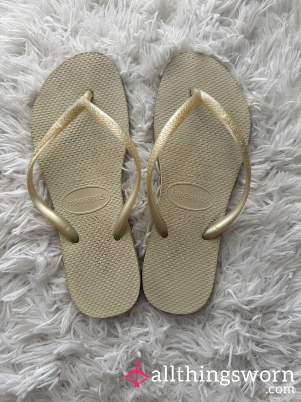 Havaianas Flip Flops - White