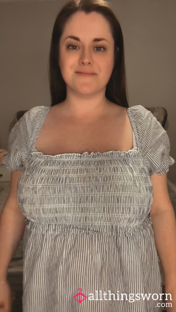 He Asked Me To Wear Something Simple... Watch Me Strip & Touch Myself 😈