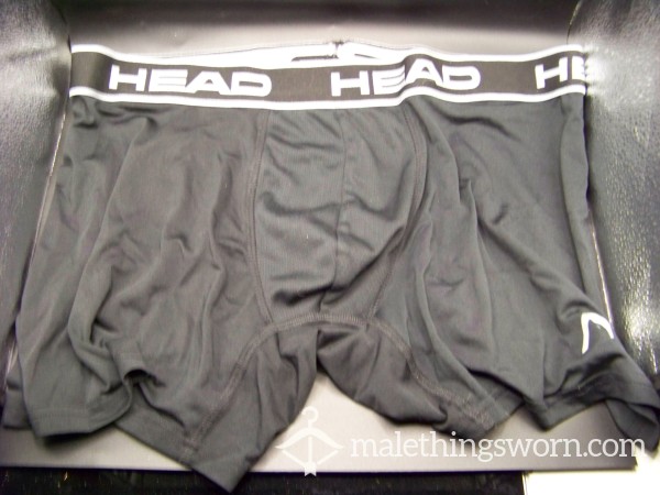 Head Black Boxer Briefs Size XL