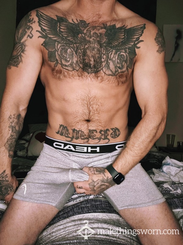 Head Boxers With The Head Of My D*ck Rubbing All On Them 😈💦