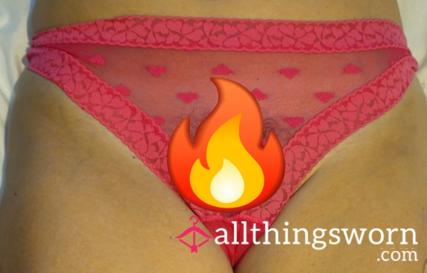 Heart Motif Red