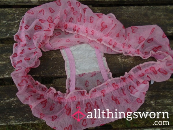 🫥🩷🩷Heart Patterned Panties🩷🩷