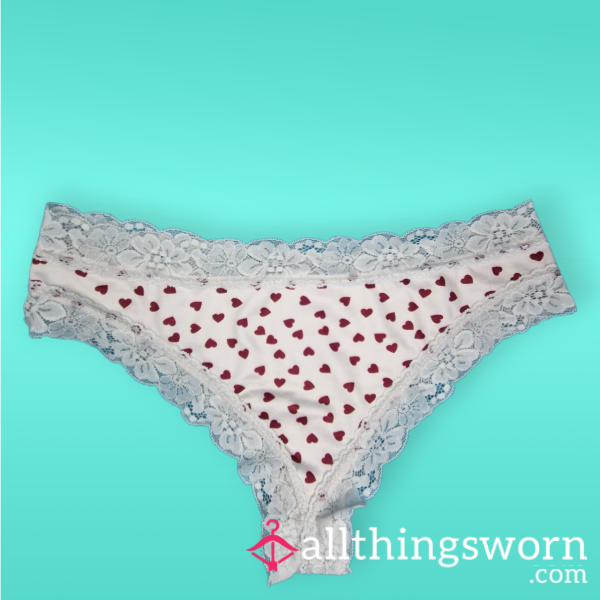 Heart Print Panties