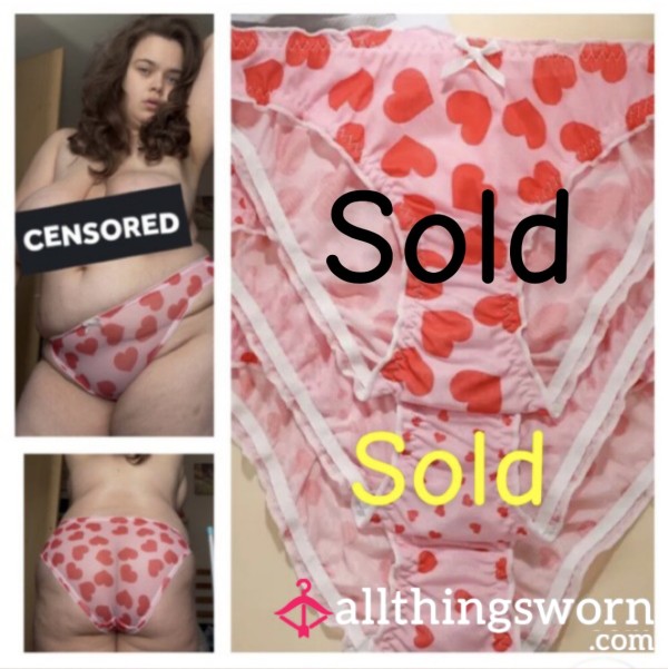 Heart Print Panties ❤️