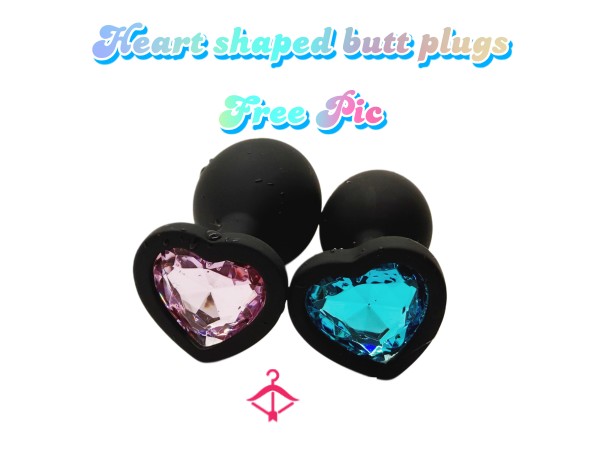 Heart Shaped But Plug Free Pic