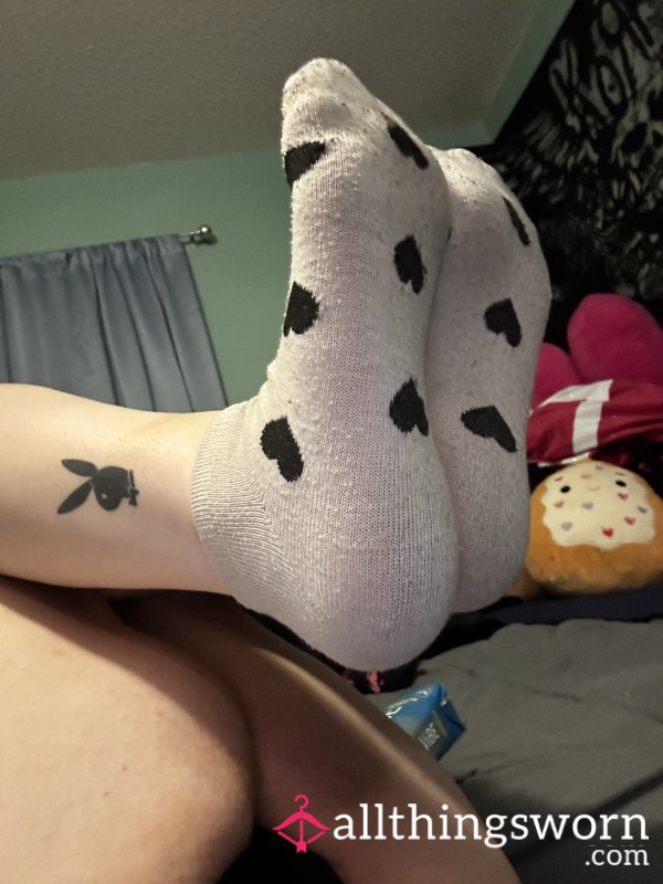 Heart Spotted Socks