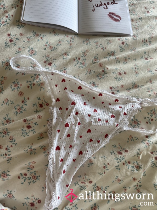 Heartbreaker Thong – Worn Just For You 💘