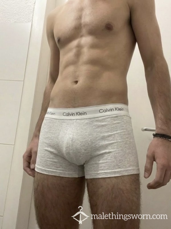 Heather White CK Boxer Holding My Package Tight