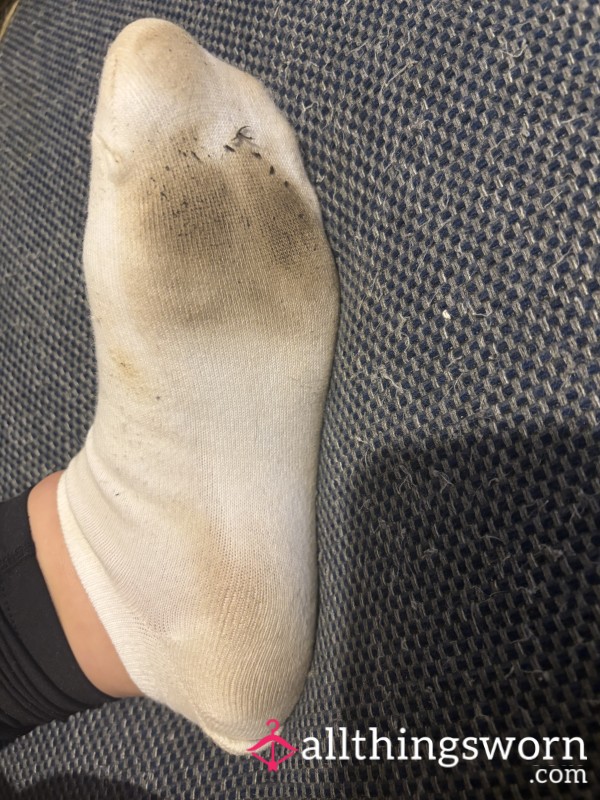 Heavily Scented White Socks