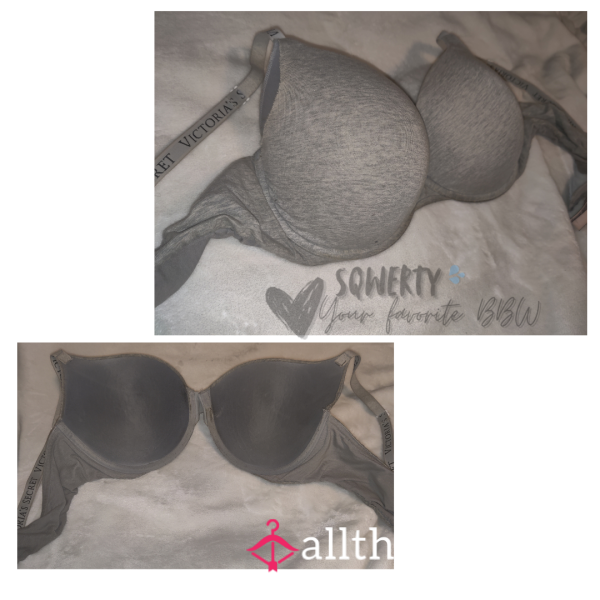 Heavily Used And Stained VS Bra Worn By 🖤Your Favorite BBW💦
