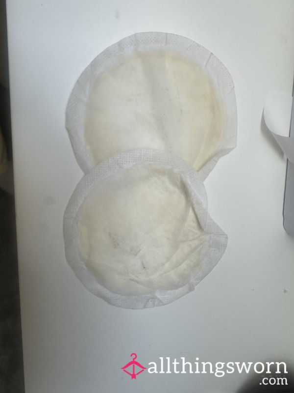 💦 Heavily Used Breast Pads – Stained & Scented