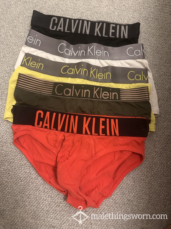 Heavily Used Calvin Briefs