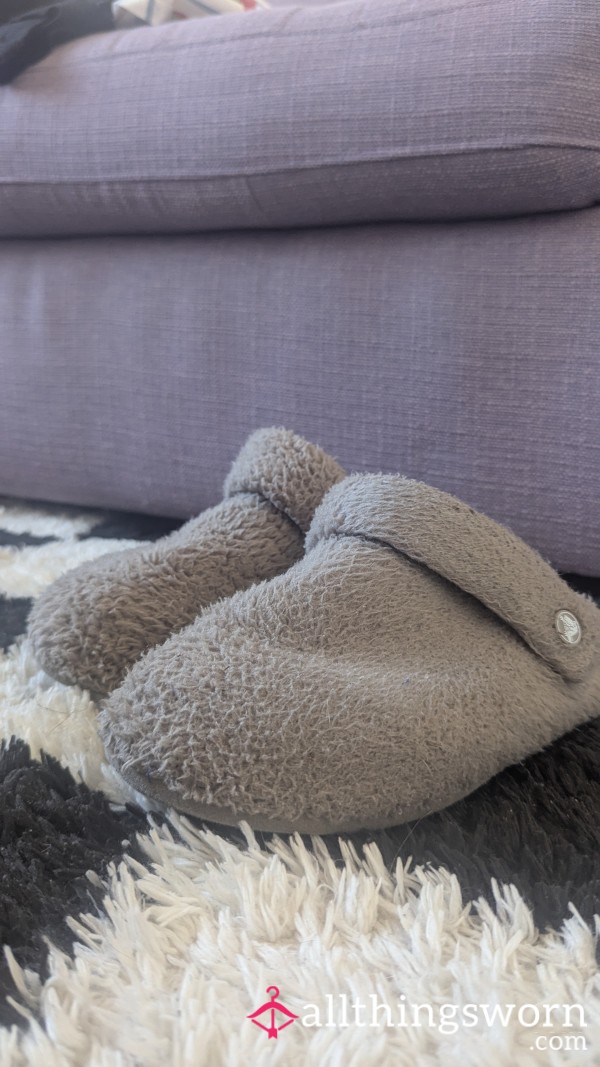 Heavily Used Croc Slippers