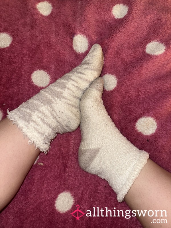 Heavily Used Fluffy Socks