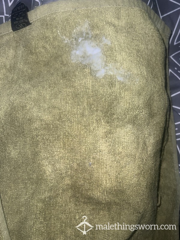 Heavily Used Green C*m Rag