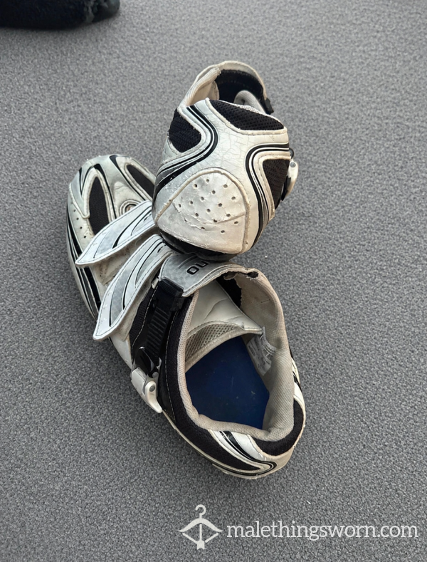 Heavily Used Shimano Cycling Shoes