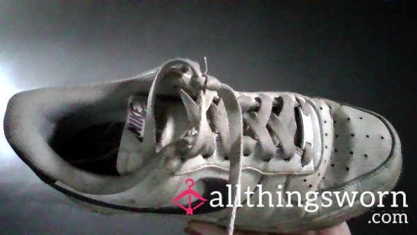 Heavily Used Trainers Worn For Work Daily