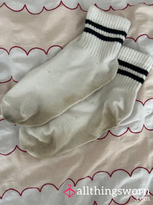 Heavily Worn 2+ Days Sports Socks