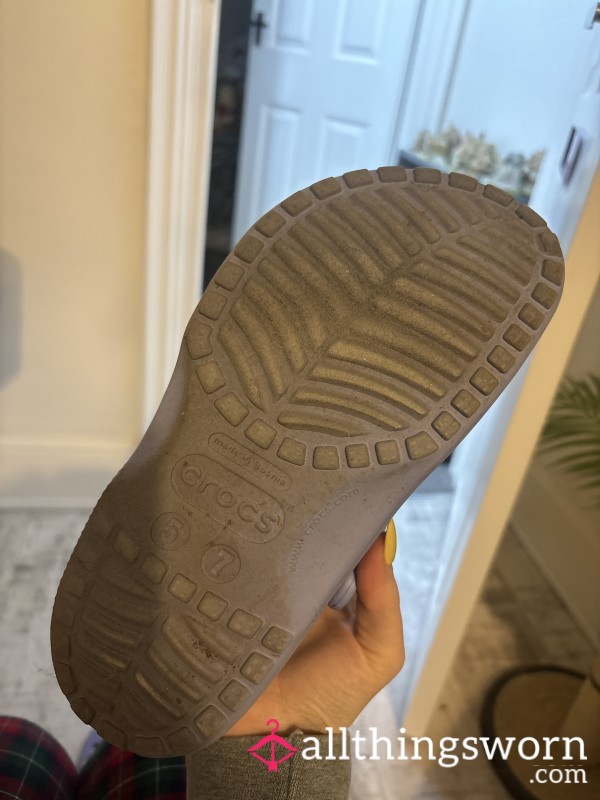 Heavily Worn, Dirty Crocs