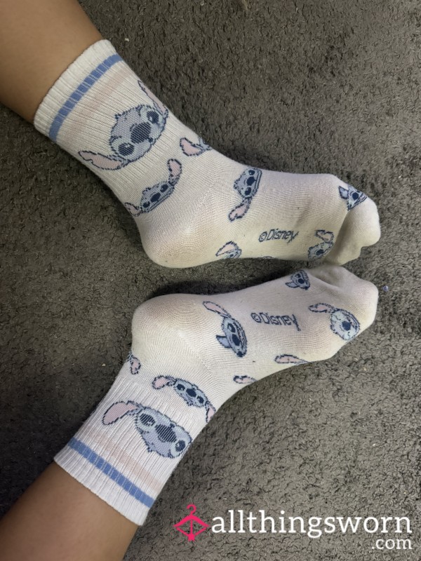 Heavily Worn Disney Socks