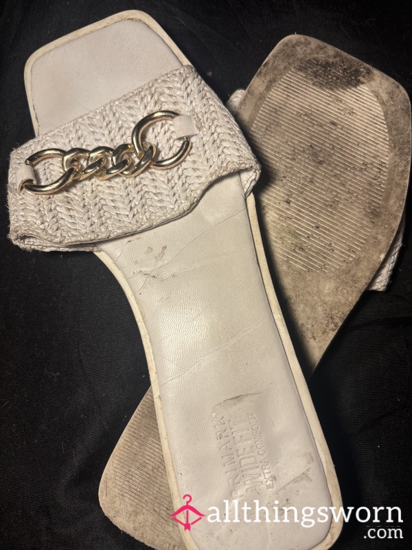 Heavily Worn Flat Shoes