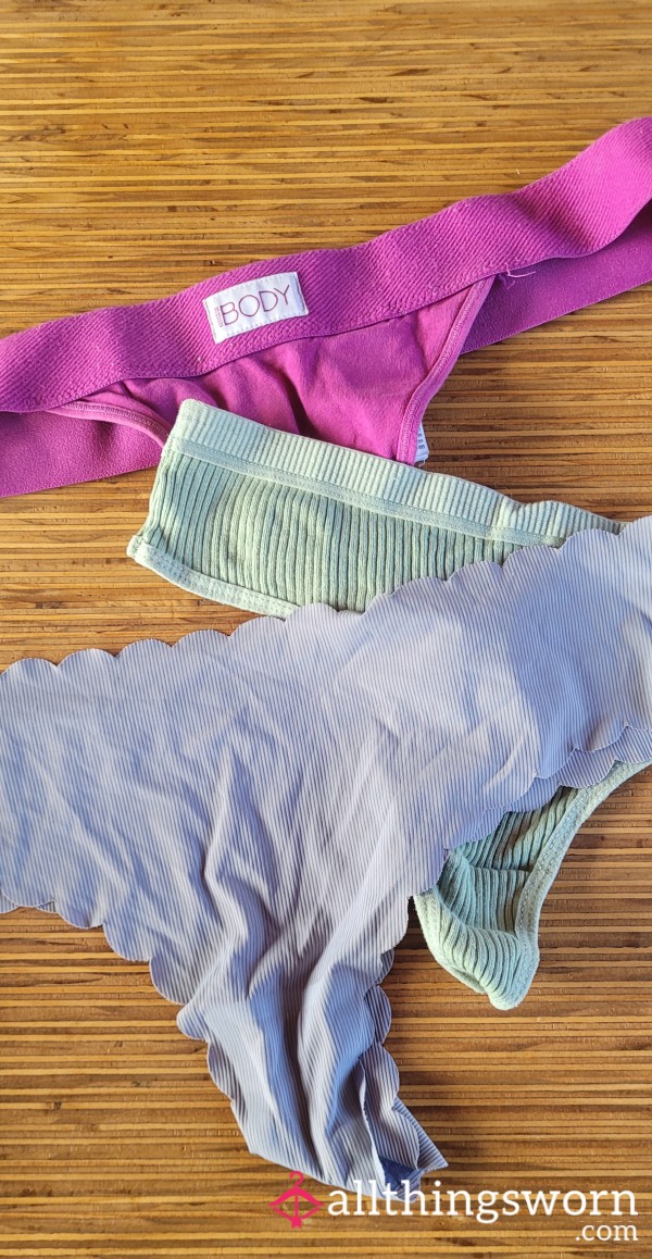 🔥Heavily Worn Panty Bundle🔥