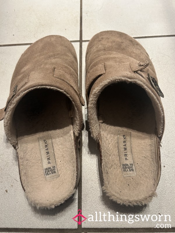 Heavily Worn Slippers