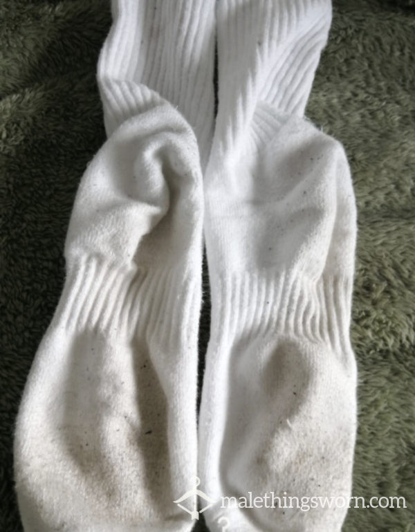 Heavily Worn, Smelly, Sweaty, Disgusting Socks.