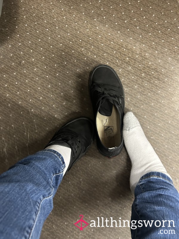 👟🔥 HEAVILY WORN WORK SHOES – REAL SHIFTS, REAL STENCH 🔥👟